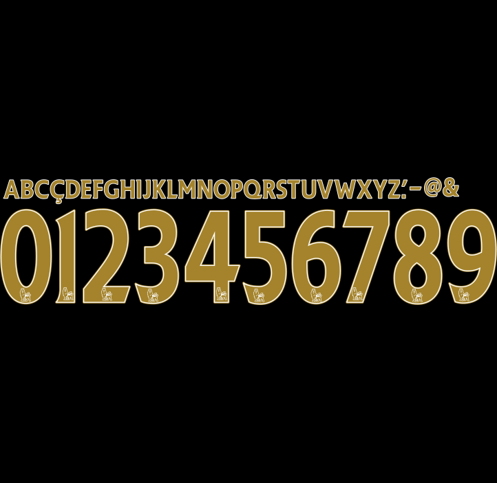 Custom 07-13 Premier League Flock Nameset | Your Name & Number - Wizkits