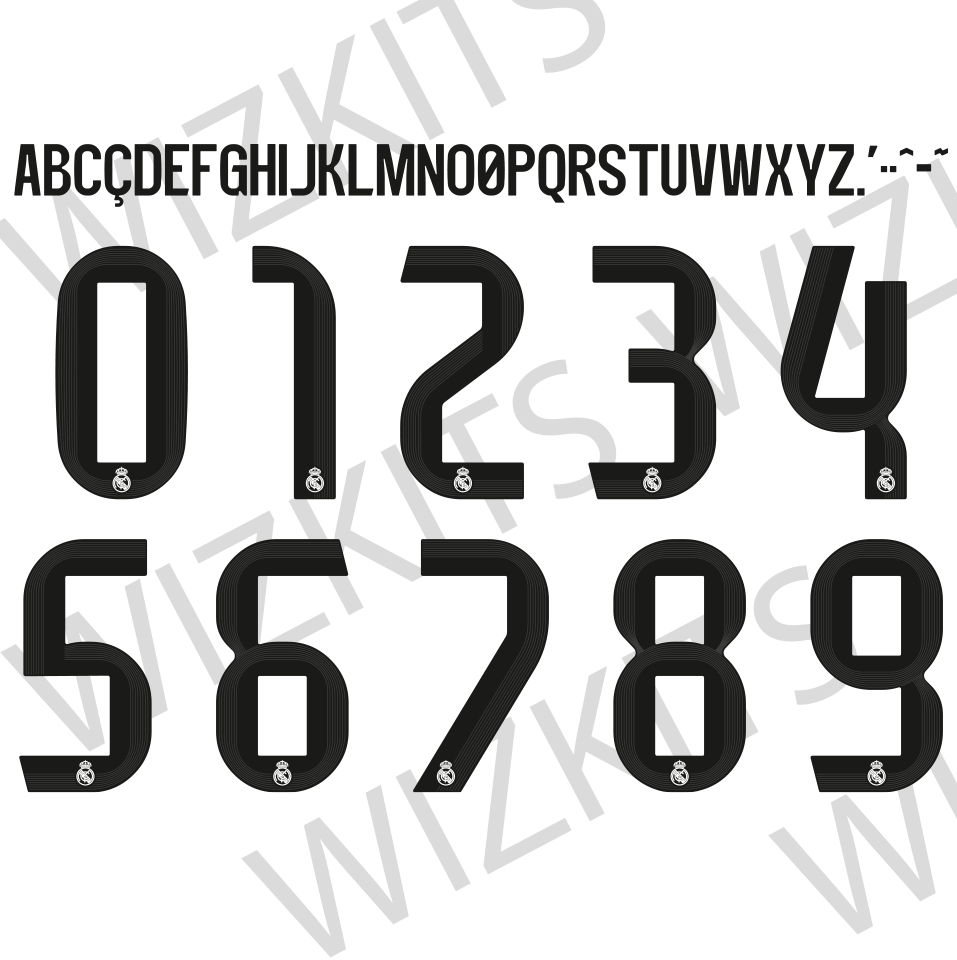 Custom 25/26 Real Madrid Home Nameset | Your Name & Number - Wizkits