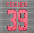 Fischer #39 Ajax 2013/14 Away Nameset