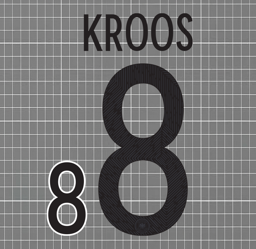 Kroos #8 Germany 2020 Home Nameset