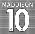 Maddison #10 Leicester City 2018-22 Home Nameset
