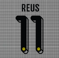 Reus #11 Borussia Dortmund 2015/16 Home Nameset - Wizkits
