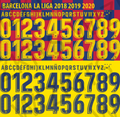 Custom 18-21 Barcelona La Liga Nameset | Your Name & Number - Wizkits