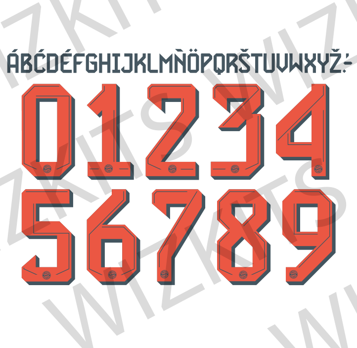 Custom 2025/26 Bayern München Nameset | Your Name & Number - Wizkits