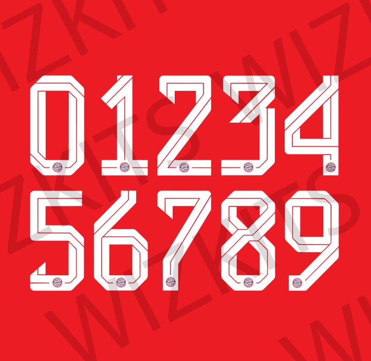 Custom 2025/26 Bayern München Nameset | Your Name & Number - Wizkits