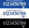Chelsea 2013/14 Custom Nameset Blockout HTV