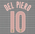 Del Piero #10 Juventus 2004/05 Third Nameset - Wizkits