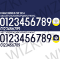 Custom France 2014 World Cup Nameset | Your Name & Number - Wizkits