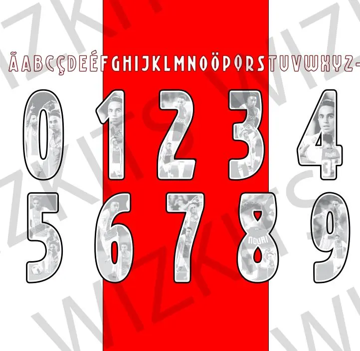 Custom 25/26 Ajax Amsterdam Nouri Special Edition Nameset | Your Name & Number - Wizkits