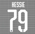 Kessié #79 AC Milan 2019/20 Home Nameset Blockout HTV