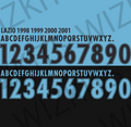 Custom 98-01 Lazio Roma Nameset | Your Name & Number - Wizkits
