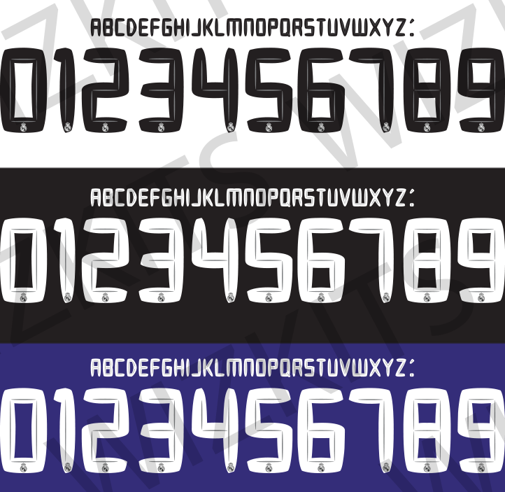 Custom 2010-11 Real Madrid Nameset | Your Name & Number - Wizkits
