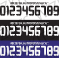 Real Madrid 2010/11 Custom Nameset Blockout HTV