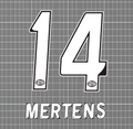 Mertens #14 PSV 2010-13 Home Nameset