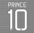 Prince Boateng #10 AC Milan 2012-14 Home Nameset