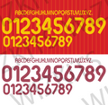 Spain 2006 Custom Nameset Blockout HTV